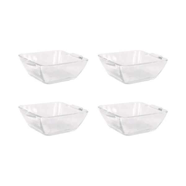 Satz für Appetithäppchen Arcoglass Anubis Glas 10,6 x 9 x 3,5 cm 4 Stücke (18 Stück) – Bild 4