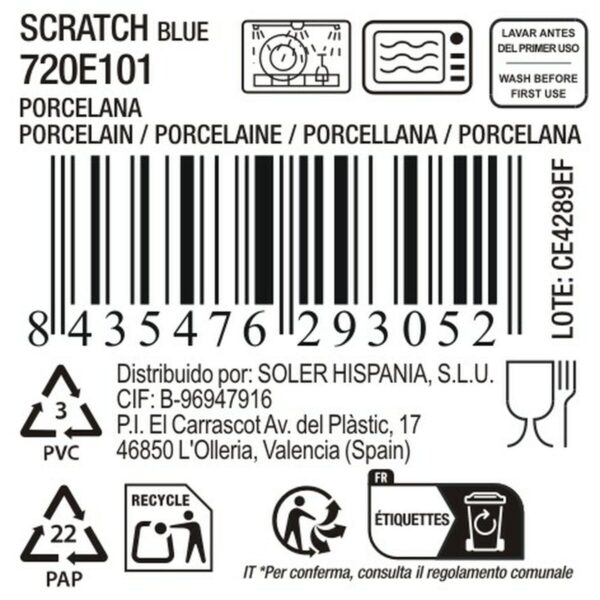 Kochschüssel La Mediterránea Scratch  blue (18 Stück) – Bild 7