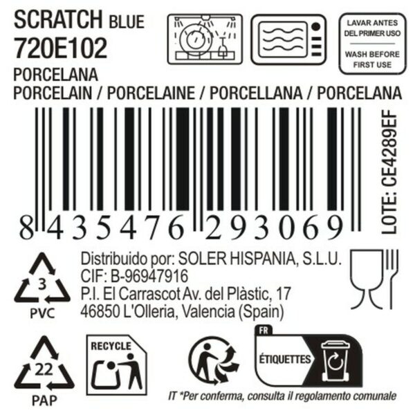 Kochschüssel La Mediterránea Scratch blue (12 Stück) – Bild 7