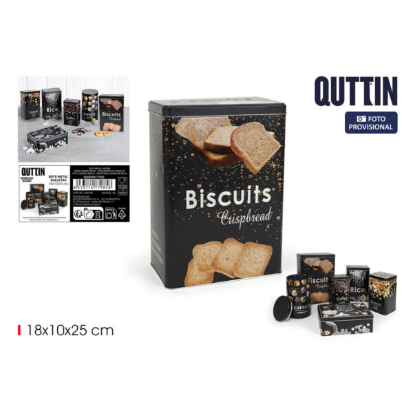 Metalldose Quttin BISCUITS (12 Stück) – Bild 2