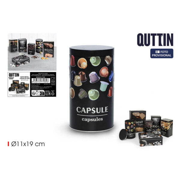 Metalldose Quttin Capsules (12 Stück) – Bild 2