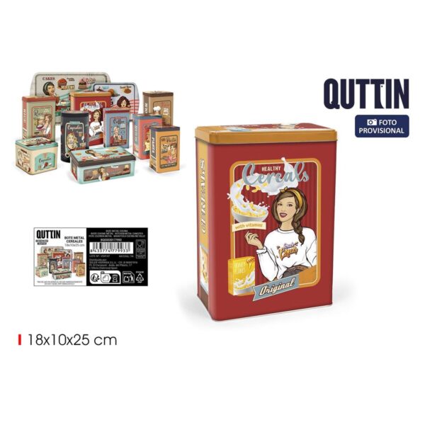 Metalldose Quttin CEREALS (12 Stück) – Bild 2