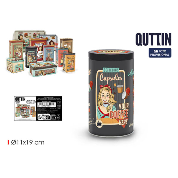 Metalldose Quttin Capsules (12 Stück) – Bild 2