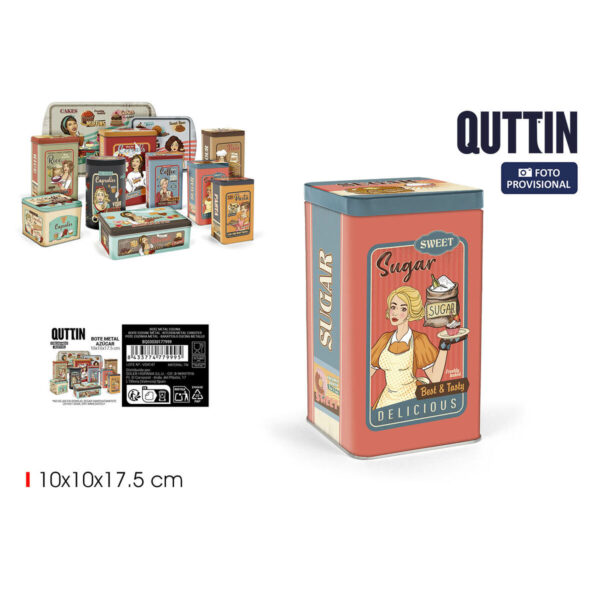 Metalldose Quttin SUGAR (12 Stück) – Bild 2