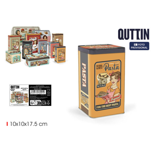 Metalldose Quttin PASTA (12 Stück) – Bild 2