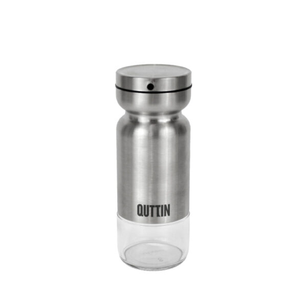Ölfläschchen Quttin Durchsichtig Silberfarben Edelstahl 0,36 L (12 Stück) – Bild 3