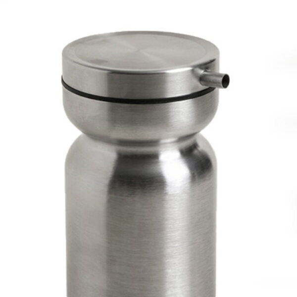 Ölfläschchen Quttin Durchsichtig Silberfarben Edelstahl 0,36 L (12 Stück) – Bild 5
