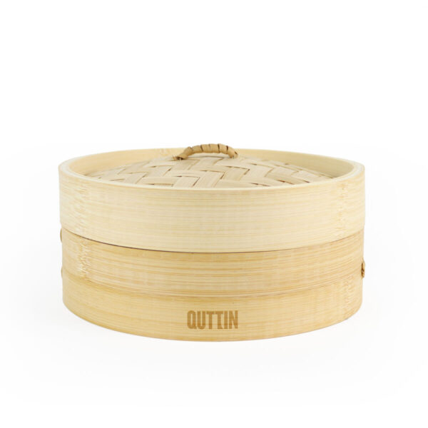 Dampfkocher Quttin Bambus 20 x 8,5 cm (12 Stück) – Bild 3