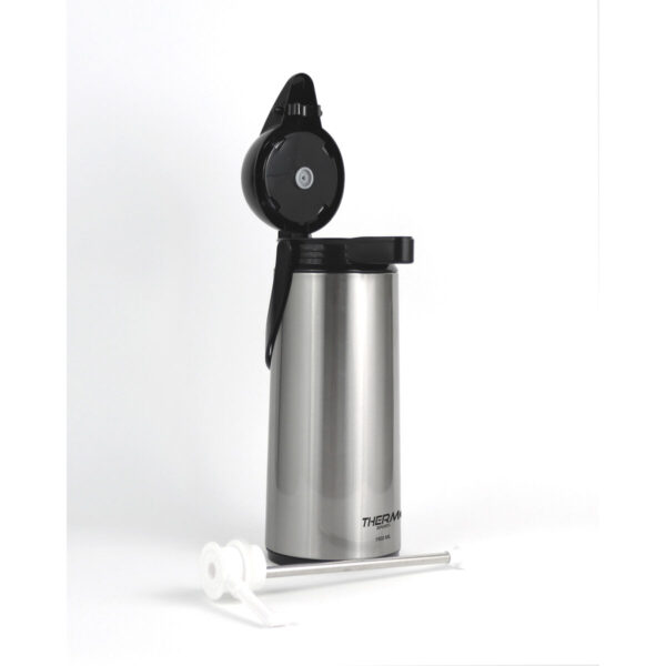 Thermoskanne ThermoSport Silberfarben 1,9 L (6 Stück) – Bild 7