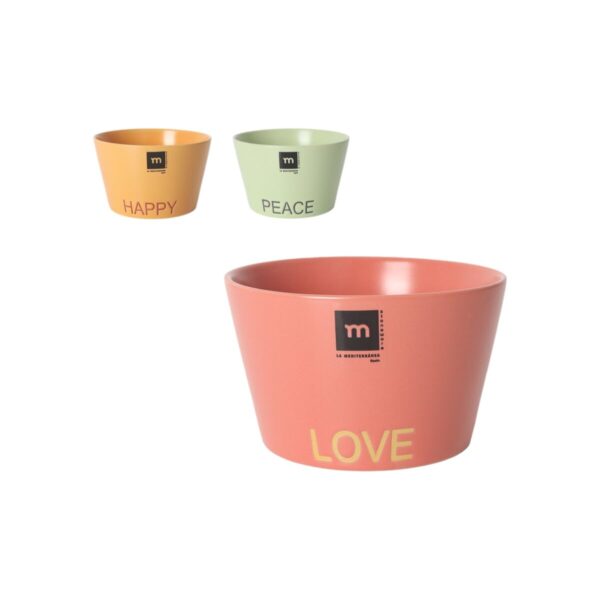 Schale La Mediterránea Love&peace 650 ml (24 Stück) – Bild 5