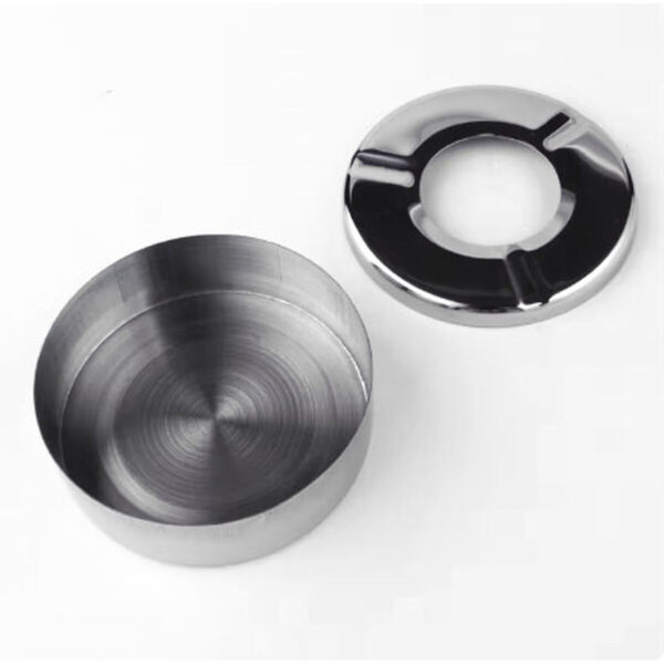 Aschenbecher Confortime Stahl 11 x 3 cm (24 Stück) – Bild 5