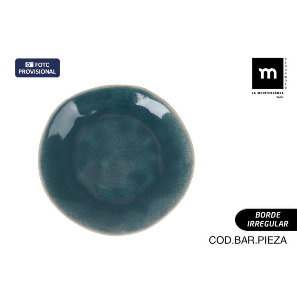 Flacher Teller La Mediterránea Ocean blue (12 Stück) – Bild 2