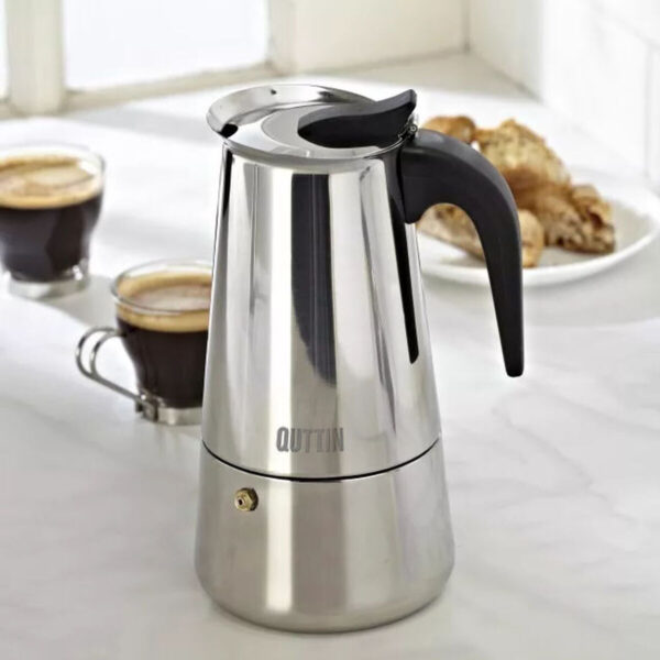 Italienische Kaffeemaschine Quttin 4 Kopper (6 Stück) – Bild 4