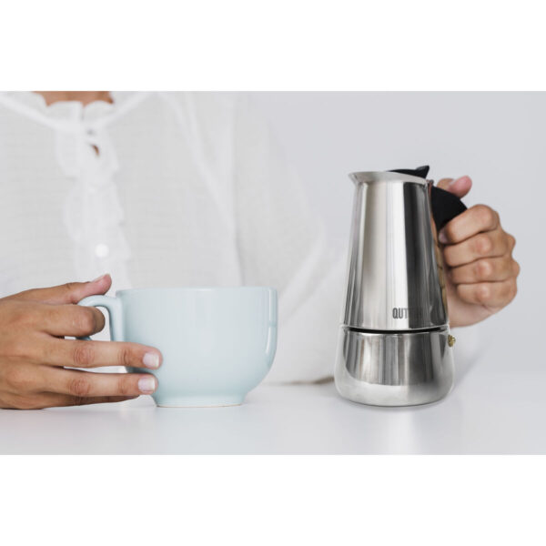 Italienische Kaffeemaschine Quttin 4 Kopper (6 Stück) – Bild 8