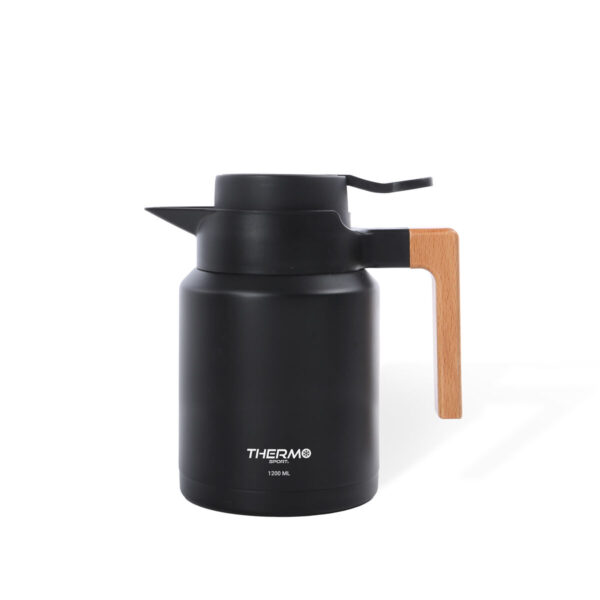 Thermoskanne ThermoSport Schwarz 1,2 L (4 Stück) – Bild 3