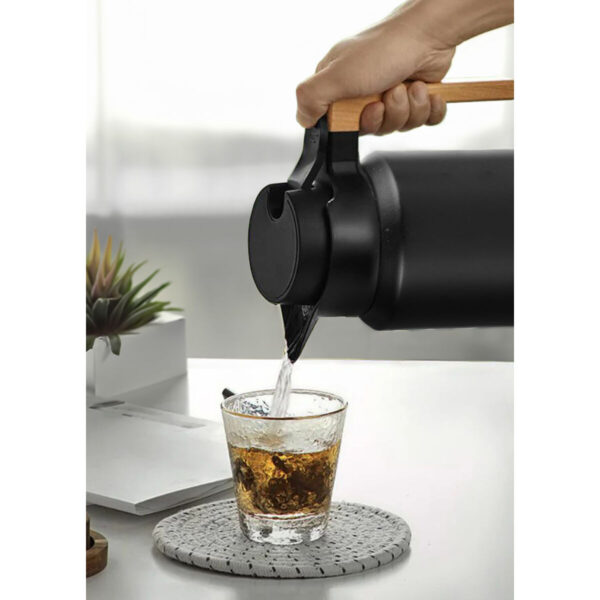 Thermoskanne ThermoSport Schwarz 1,2 L (4 Stück) – Bild 4