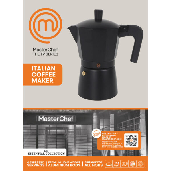 Italienische Kaffeemaschine MasterChef (6 Stück) – Bild 3