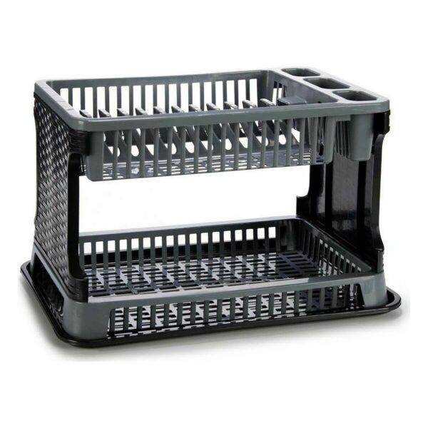 Abtropfsieb für die Spüle Kinvara TP7071 Grau 44,5 x 30,3 x 27 cm 44,5 x 8,7 x 30,3 cm (10 Stück) – Bild 2