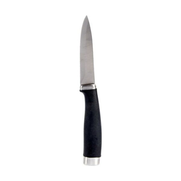 Schälmesser Kinvara KT11-5603-06 Schwarz Silberfarben Edelstahl Kunststoff (12 Stück) – Bild 2