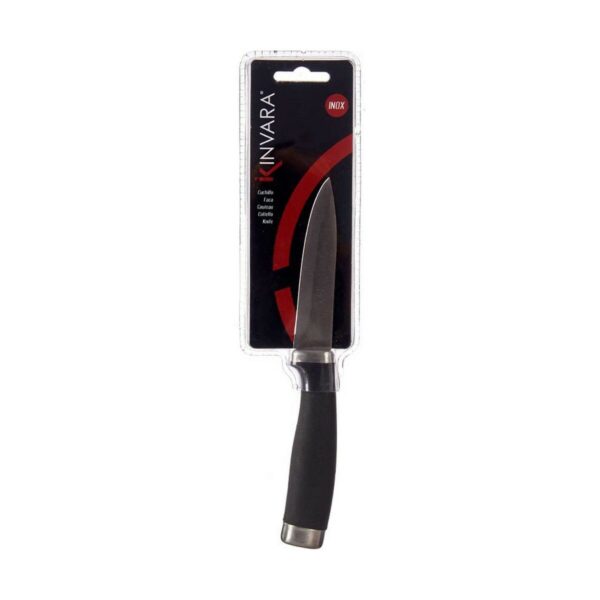 Schälmesser Kinvara KT11-5603-06 Schwarz Silberfarben Edelstahl Kunststoff (12 Stück) – Bild 3