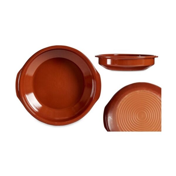 Kochtopf 0136 Honig Steingut 38 x 7 x 36 cm (6 Stück) – Bild 3