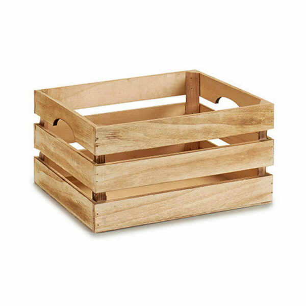 Dekorative Box Braun Holz 31 x 16 x 21 cm (18 Stück) – Bild 2