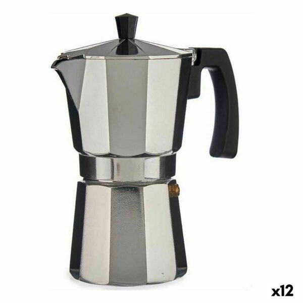 Italienische Kaffeemaschine A111RA-900 Silberfarben Aluminium 450 ml (12 Stück)