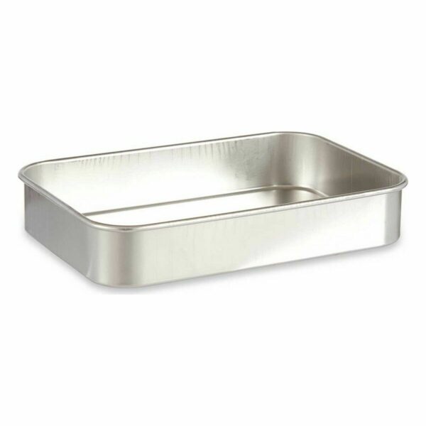 Backofenform Kinvara 100150 Silberfarben Aluminium 31 x 5,5 x 21,5 cm (12 Stück) – Bild 2