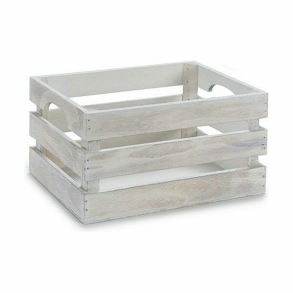 Dekorative Box Weiß Pappelholz 26,2 x 13,2 x 15,8 cm (24 Stück) – Bild 2