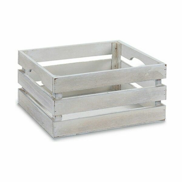 Dekorative Box Weiß Holz 21 x 11 x 14,5 cm (36 Stück) – Bild 2