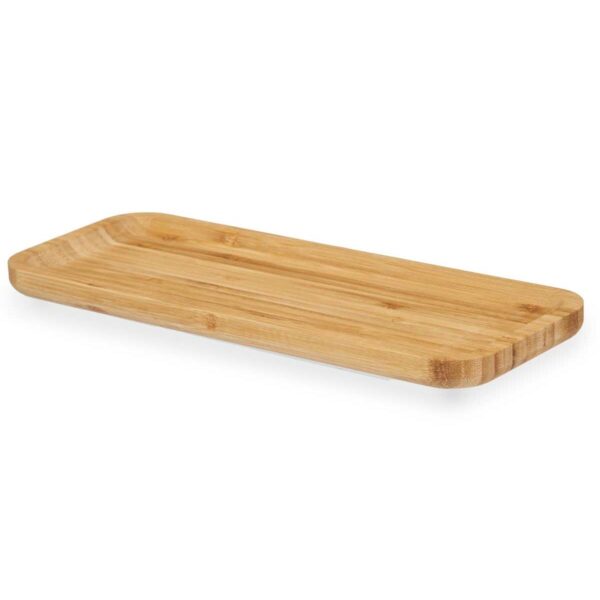Tablett für Snacks Kinvara 90957 Braun 29,5 x 1,6 x 11,5 cm Aperitif (12 Stück) – Bild 2