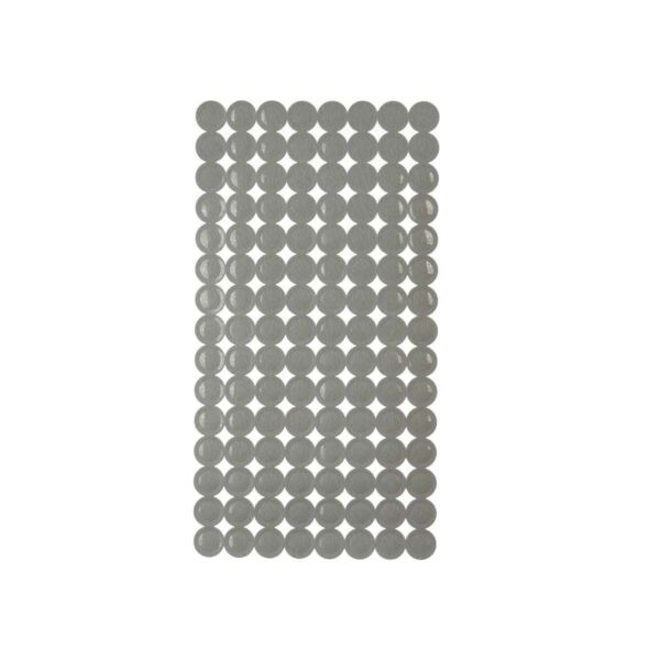 Rutschfeste Duschmatte Grau PVC 68 x 36 x 1 cm (6 Stück) – Bild 2