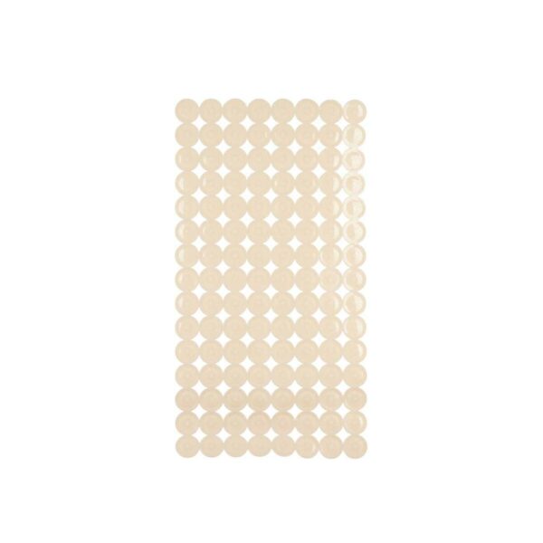 Rutschfeste Duschmatte Beige PVC 68 x 36 x 1 cm (6 Stück) – Bild 2