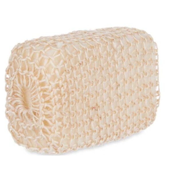 Körperschwamm Berilo B7083-7 Weiß Beige 9 x 14 x 6 cm (24 Stück) – Bild 2