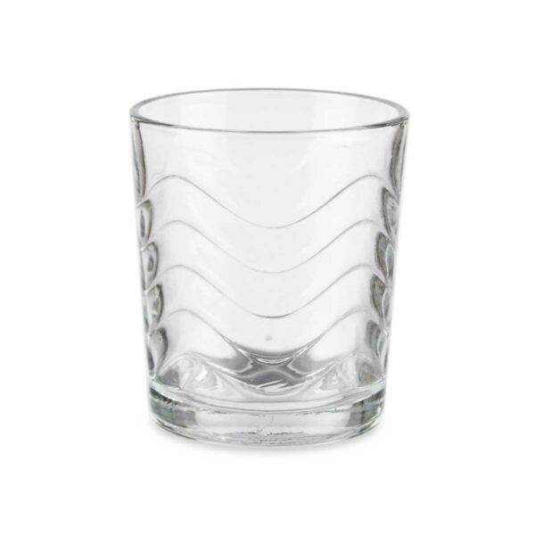 Gläserset Vivalto 79065 Durchsichtig Glas Wellen 265 ml (8 Stück) – Bild 2
