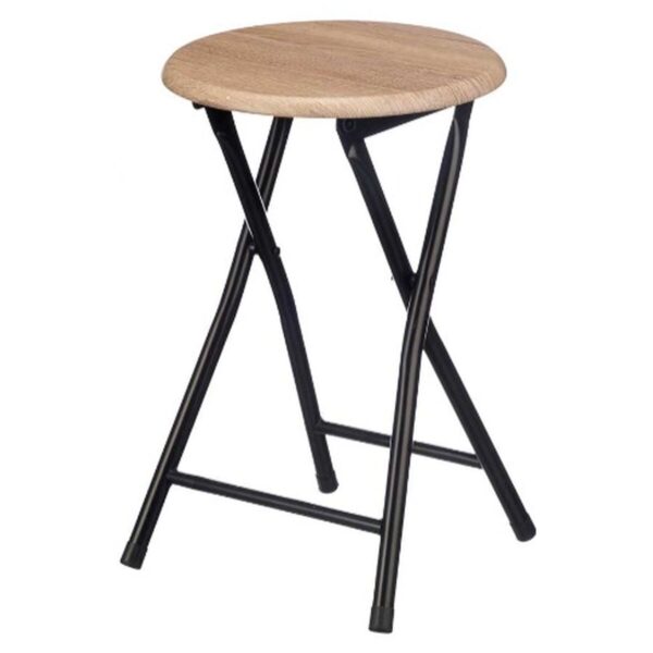 Hocker Gift Decor WR7007M natürlich PVC Metall Holz MDF 30 x 46 x 30 cm 71,8 x 6,5 x 30 cm (8 Stück) – Bild 2