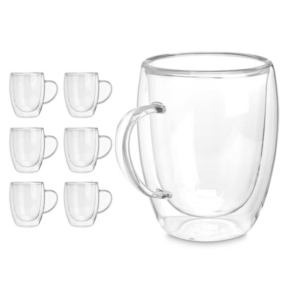 Henkelbecher Vivalto OCT-DG2225L Durchsichtig 340 ml (6 Stück) – Bild 2
