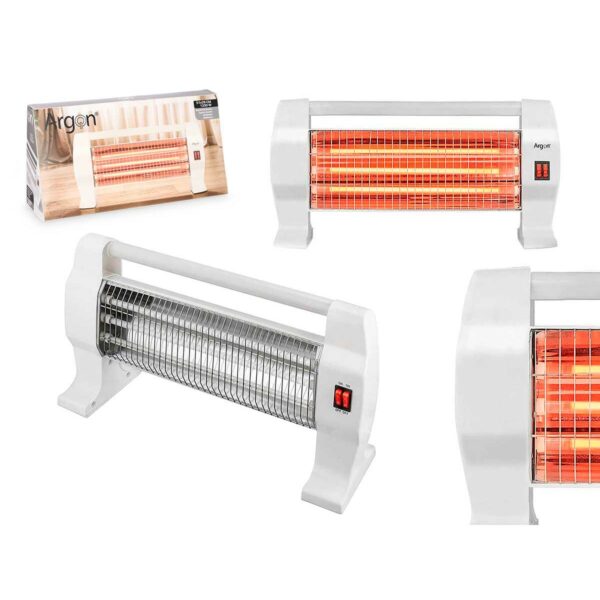 Elektro-Halogenheizer Argon W-HH1231 Weiß 1200 W (8 Stück) – Bild 3