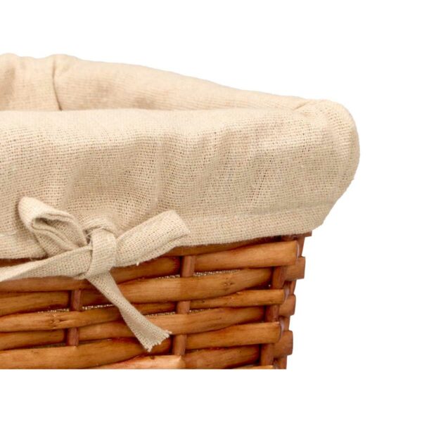 Korbsatz Kipit HX31033S/3 natürlich Polyester korb 50 % Baumwolle 39 x 16,5 x 29 cm 3 Stücke (6 Stück) – Bild 5