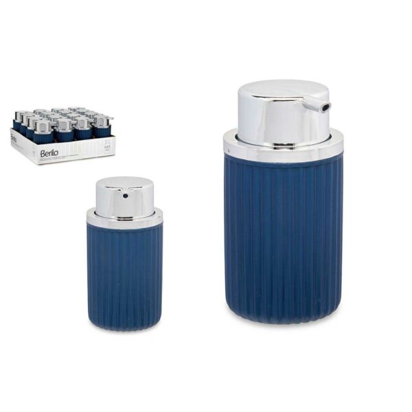 Seifenspender Berilo 3236-5 Blau Kunststoff 420 ml 7 x 14,5 x 8,5 cm (16 Stück) – Bild 3
