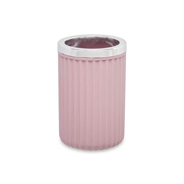 Trinkglas Berilo 3436-4 Rosa Kunststoff 7,5 x 11,5 x 7,5 cm (16 Stück) – Bild 2