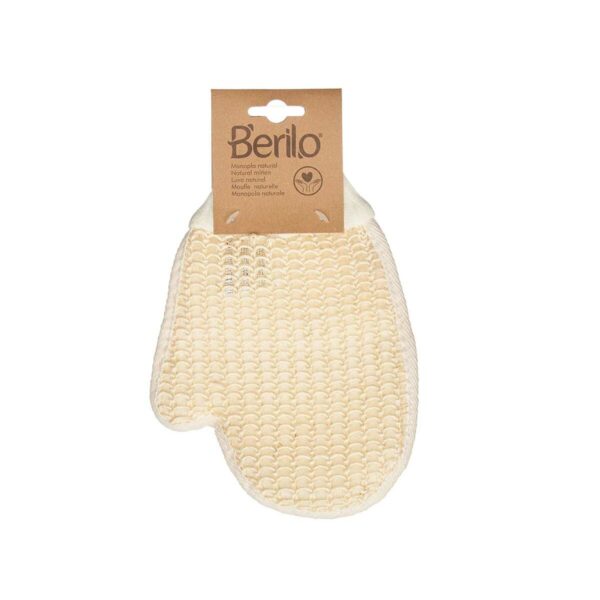 Peeling-Handschuh Berilo B7083-12 Weiß Beige (12 Stück) – Bild 2