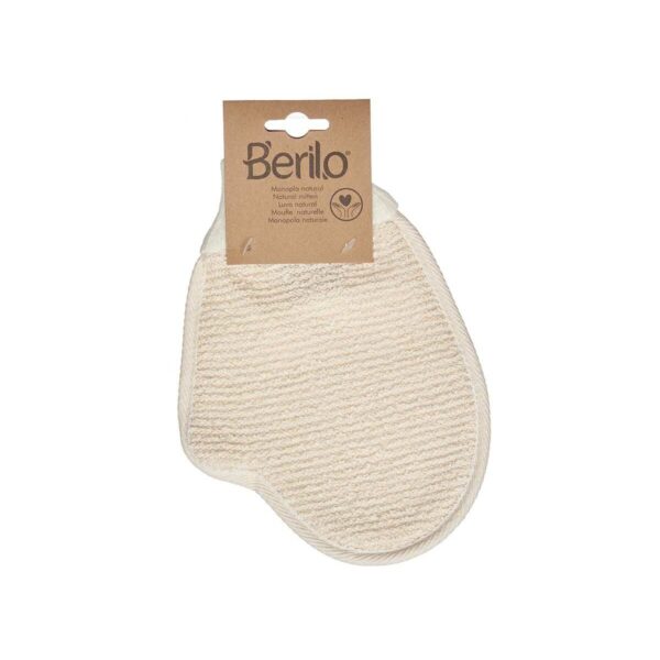 Peeling-Handschuh Berilo B7081-12 Weiß Beige (12 Stück) – Bild 2