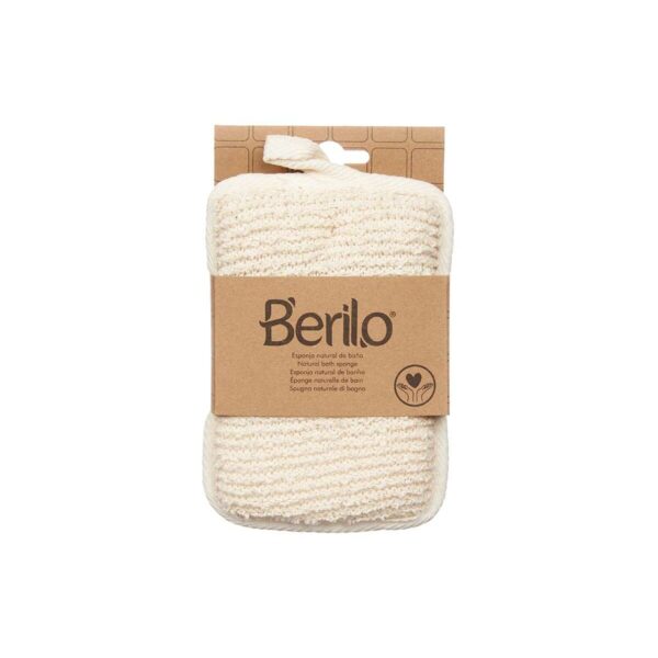 Körperschwamm Berilo B7081-6 Weiß Beige 11 x 16,5 x 2 cm (12 Stück) – Bild 2