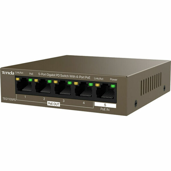 Switch Tenda TEG1105PD – Bild 2