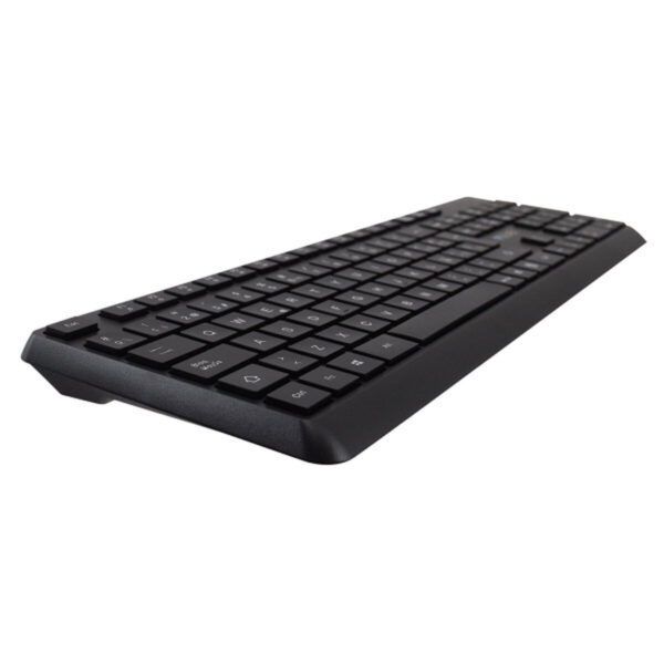 Tastatur mit Maus V7 CKW350ES Schwarz Qwerty Spanisch – Bild 4