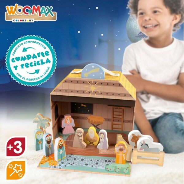 Weihnachtskrippe Woomax 24,5 x 20,5 x 24,5 cm (15 Stücke) (6 Stück) – Bild 6