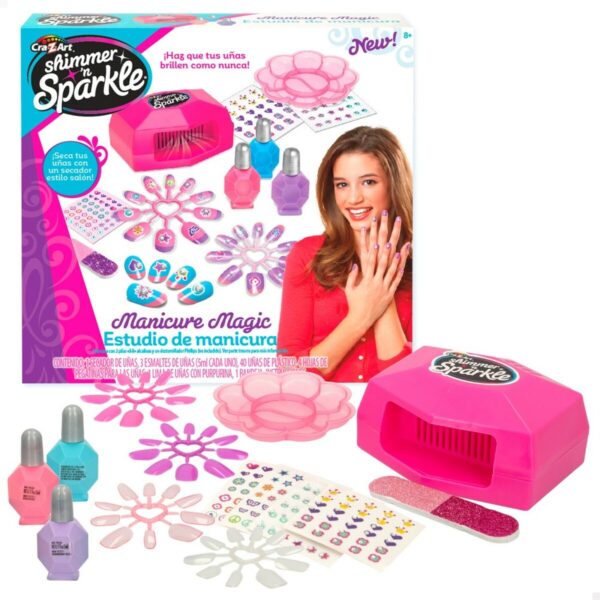 Maniküre-Set Cra-Z-Art MAGIC 11 x 5,5 x 9,5 cm 4 Stück – Bild 2