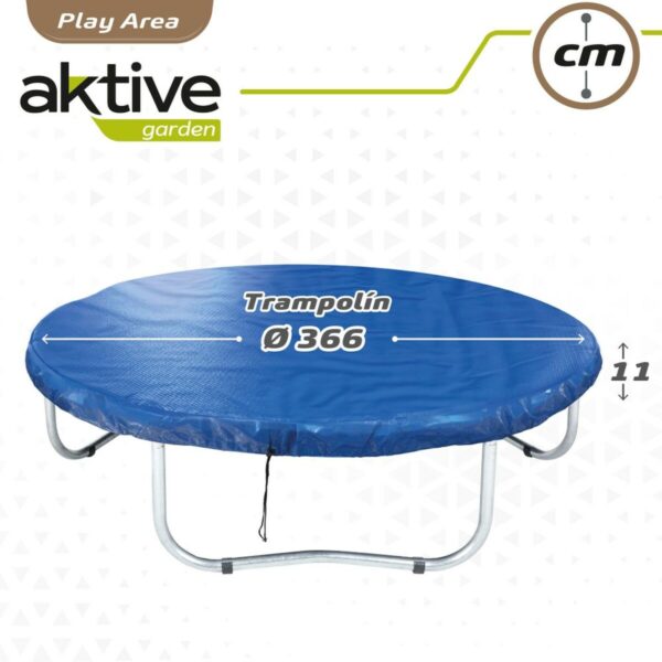 Schutzplane Aktive Trampolin Blau Ø 366 cm (6 Stück) – Bild 7