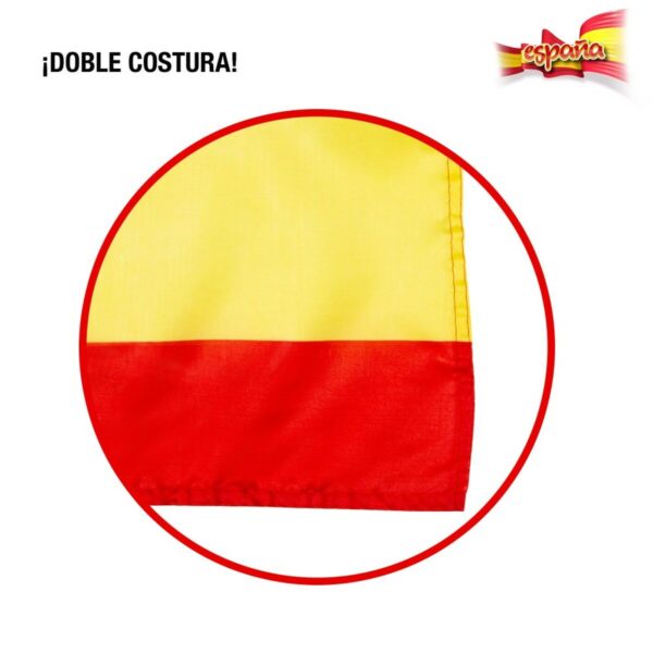 Auto-Fahnenhalter Colorbaby 45 x 30 cm Spanien 2 Stücke 24 Stück – Bild 5